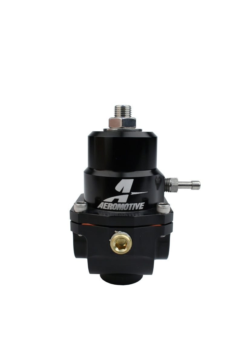 Aeromotive Adjustable Regulator - 35-75PSI - .188 Valve - (2) -08 Inlets/-08 Return.