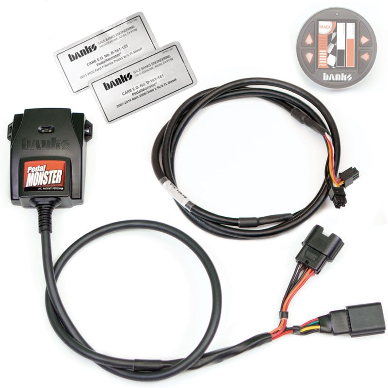 Banks Power Pedal Monster Throttle Sensitivity Booster for Use w/ Exst. iDash - 07-19 Ram 2500/3500.