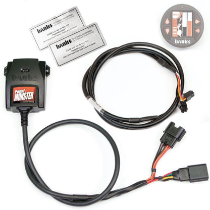 Banks Power Pedal Monster Throttle Sensitivity Booster for Use w/ Exst. iDash - 07-19 Ram 2500/3500.