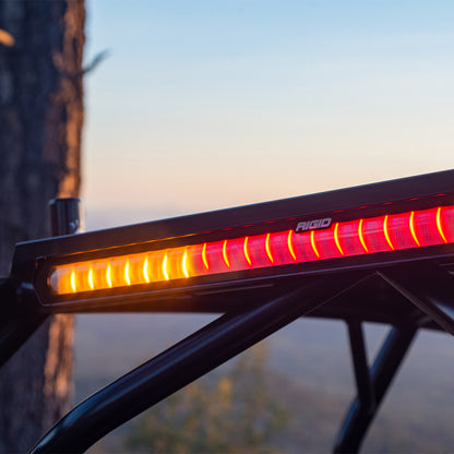 Rigid Industries 28in Chase Light Bar Universal - Rear Facing 27 Mode 5 Color LED Light Bar.