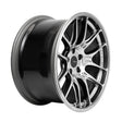 Enkei GTC02 18x10 5x112 32mm Offset 66.5mm Bore Hyper Silver Wheel.