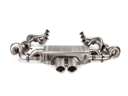Akrapovic 21-22 Porsche 911 GT3 (992) Slip-On Race Line (Titanium) w/Titanium Tips