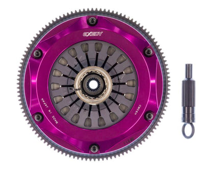 Exedy 1996-2006 Mitsubishi Lancer Evolution L4 Hyper Twin Cerametallic Clutch Sprung.