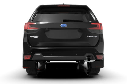 Rally Armor 2019 Subaru Forester UR Black Mud Flap w/ Red Logo.