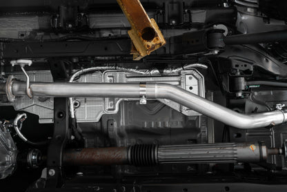 MBRP 21-Up Ford Bronco 2.3L/2.7L EcoBoost 2/4DR Aluminized Steel High Clearance Cat-back Exhaust.