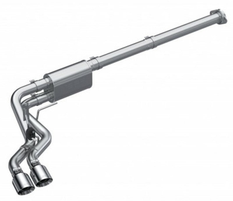 MBRP 2021 Ford F-150 2.7L EcoBoost / 3.5L EcoBoost / 5.0L 3in Cat Back Single Side Exit T304.
