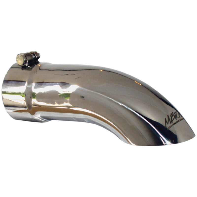 MBRP Universal Tip 3.5in O.D. Turn Down 3 inlet 12 length.