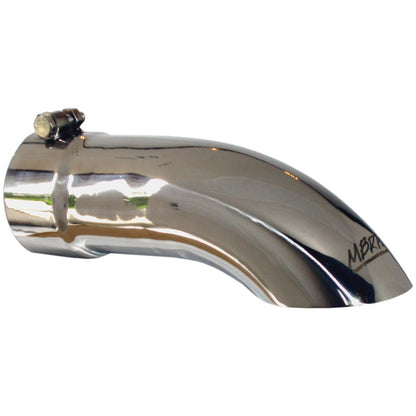 MBRP Universal Tip 3.5in O.D. Turn Down 3 inlet 12 length.