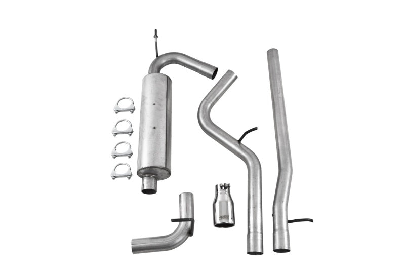MBRP 12 Jeep Wrangler/Rubicon 3.6L Cat Back Single Rear Exit Alum Exhuast.