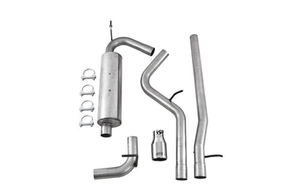 MBRP 12 Jeep Wrangler/Rubicon 3.6L Cat Back Single Rear Exit Alum Exhuast.
