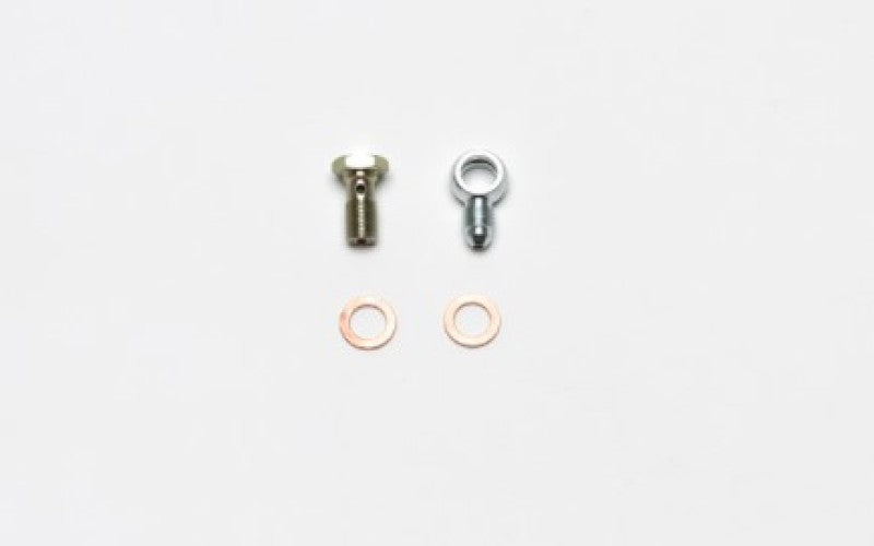 Wilwood Fitting Kit -3 Male w/ 3/8-24 Banjo Bolt (For Banjo Outlet Master Cylinders).