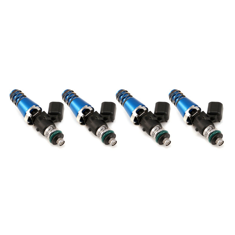 Injector Dynamics 1340cc Injectors - 60mm Length - 11mm Blue Top - 14mm Lower O-Ring (Set of 4).