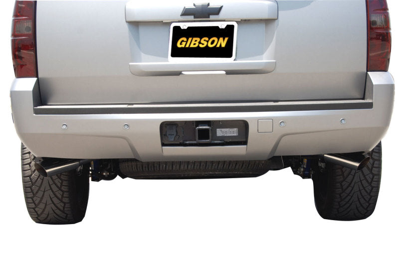 Gibson 10-14 Chevrolet Tahoe LS 5.3L 2.25in Cat-Back Dual Extreme Exhaust - Stainless.