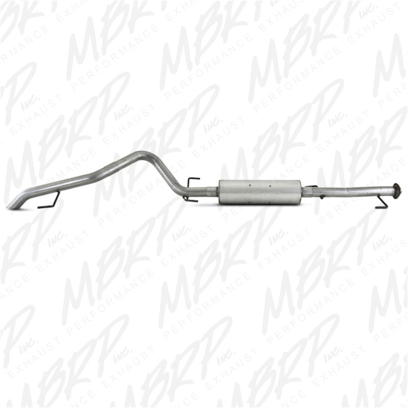 MBRP 2007-2009 Toyota FJ 4.0L V6 Cat Back Single Rear Exit Off-Road Tail No tip.