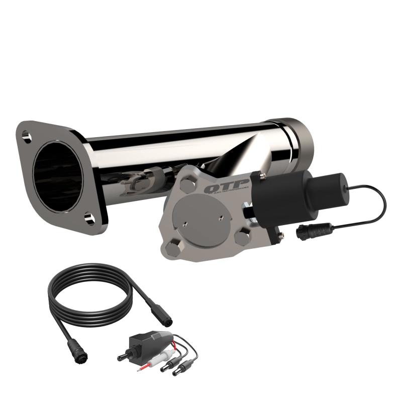 QTP 2019 Ram 1500 3in 304SS Aggressor Cutout Mid Pipe.