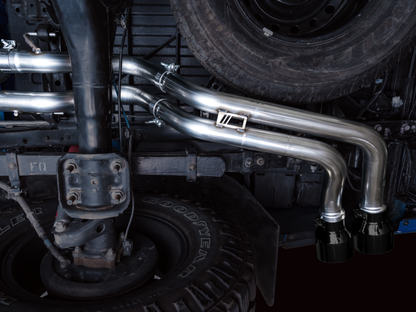 AWE Catback Exhaust w/ BashGuard - Diamond Black Tips | 3015-33826