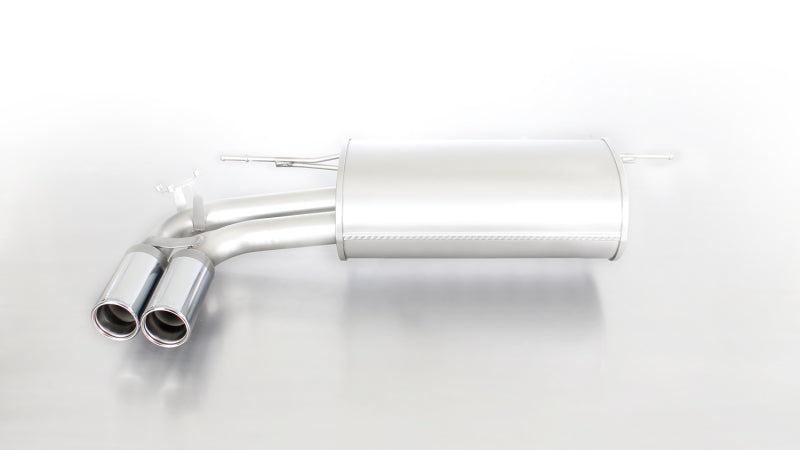 Remus 2012 BMW 3 Series F30 Sedan / F31 Touring 2.0L (N20B20B) Axle Back Exhaust w/Dual Tail Pipe.