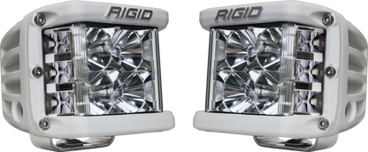 Rigid Industries D-SS - Flood - Set of 2 - White Housing.