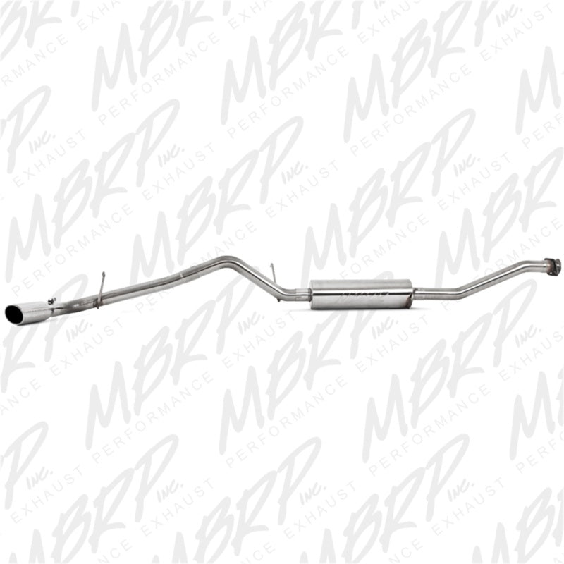 MBRP 04-10 Chevy/GMC Colorado/Canyon 2.8L/2.9L/3.5L/3.7L Cat Back Single Side.