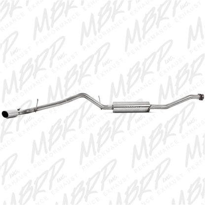 MBRP 04-10 Chevy/GMC Colorado/Canyon 2.8L/2.9L/3.5L/3.7L Cat Back Single Side.