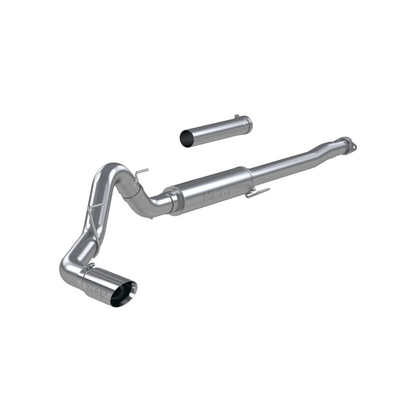 MBRP 2021+ Ford F150 2.7L/3.5L/5.0L 4in T304 Stainless Steel Cat-Back - RACE VERSION.
