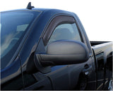 AVS 07-13 Chevy Silverado 1500 Standard Cab Ventvisor In-Channel Window Deflectors 2pc - Smoke.