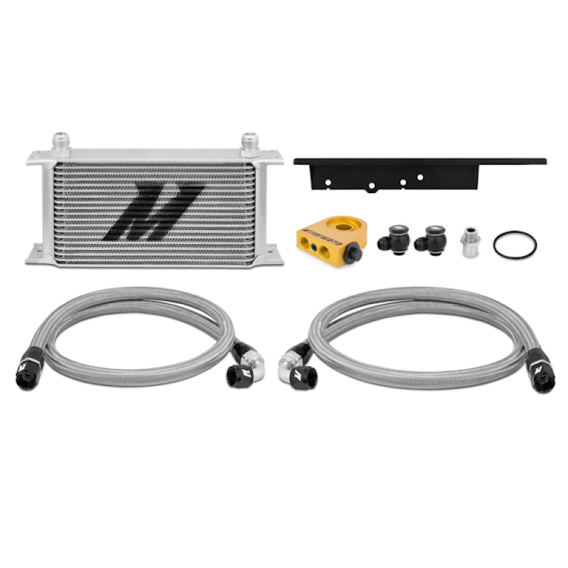 Mishimoto 03-09 Nissan 350Z / 03-07 Infiniti G35 (Coupe Only) Oil Cooler Kit - Thermostatic.