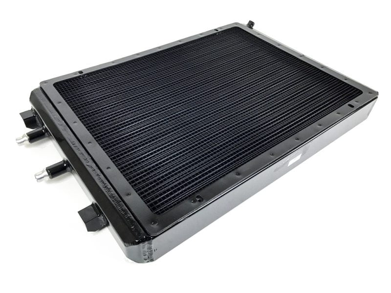 CSF 2014+ BMW M3/M4 (F8X) Front Mount Heat Exchanger w/Rock Guard - Black.