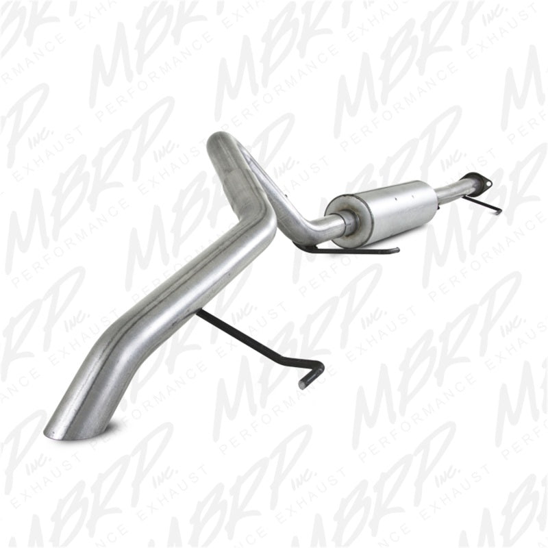 MBRP 2007-2009 Toyota FJ 4.0L V6 Cat Back Single Rear Exit Off-Road Tail No tip.