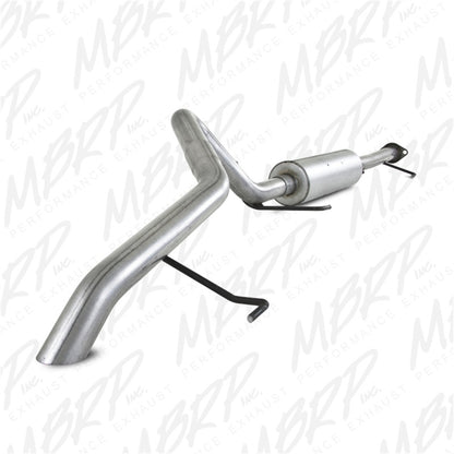 MBRP 2007-2009 Toyota FJ 4.0L V6 Cat Back Single Rear Exit Off-Road Tail No tip.