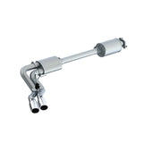 MBRP 15-20 Ford F150 T304 Pre-Axle 4in OD Tips Dual Outlet 3in Cat Back Exhaust.