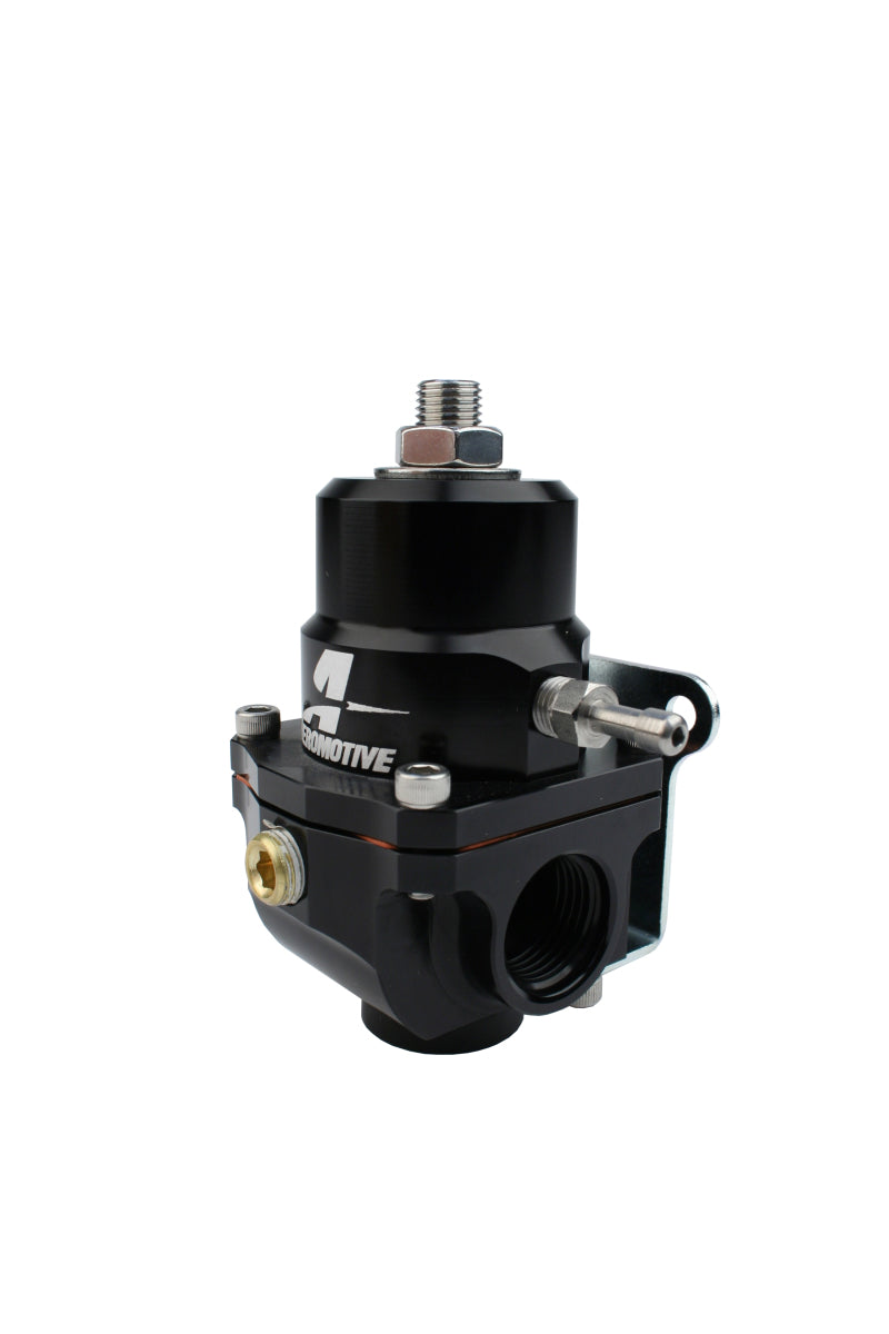 Aeromotive Adjustable Regulator - 3-15PSI - .313 Valve - (2) -08 Inlets/ -08 Return.
