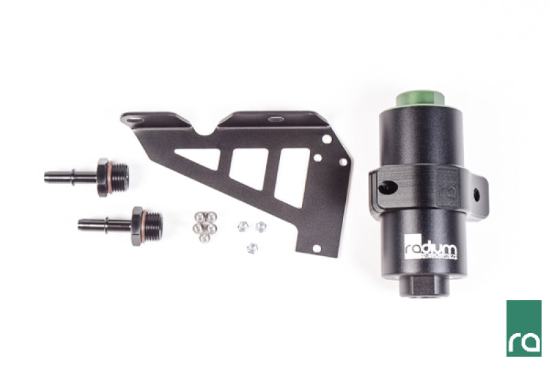 Radium Engineering 16+ Ford Focus RS Fuel Filter Kit w/ 10 Micron Stainless Filter.