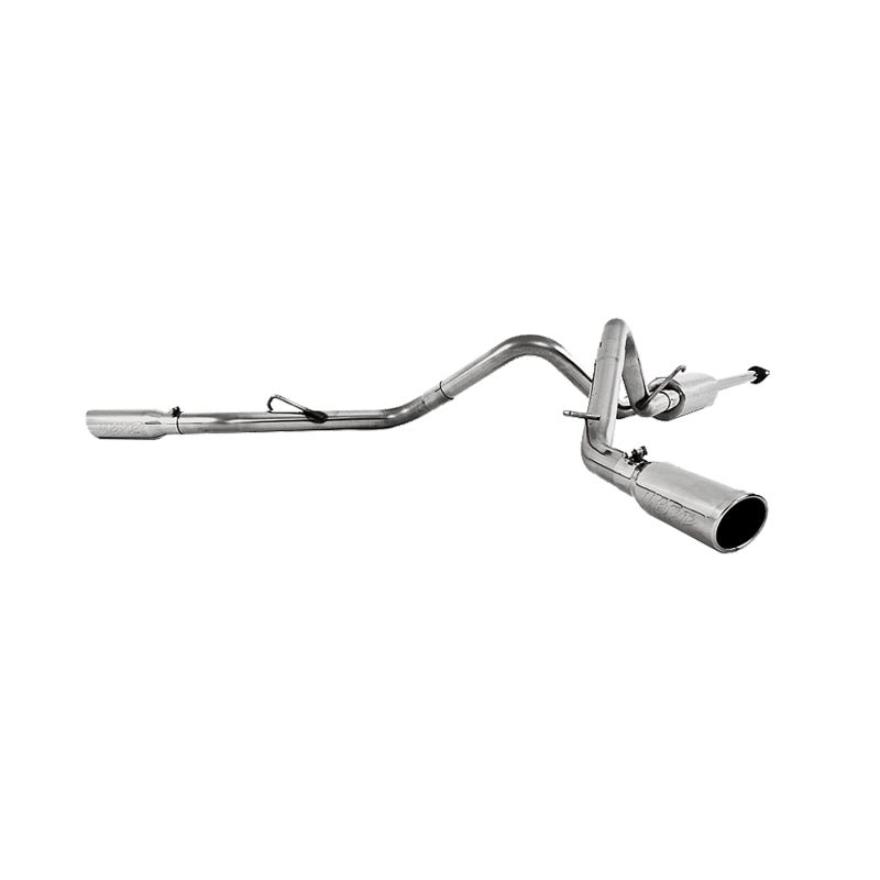MBRP 05-13 Toyota Tacoma 4.0L EC/CC Dual Split Side T409 Cat Back Exhaust.