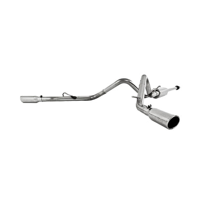MBRP 05-13 Toyota Tacoma 4.0L EC/CC Dual Split Side T409 Cat Back Exhaust.