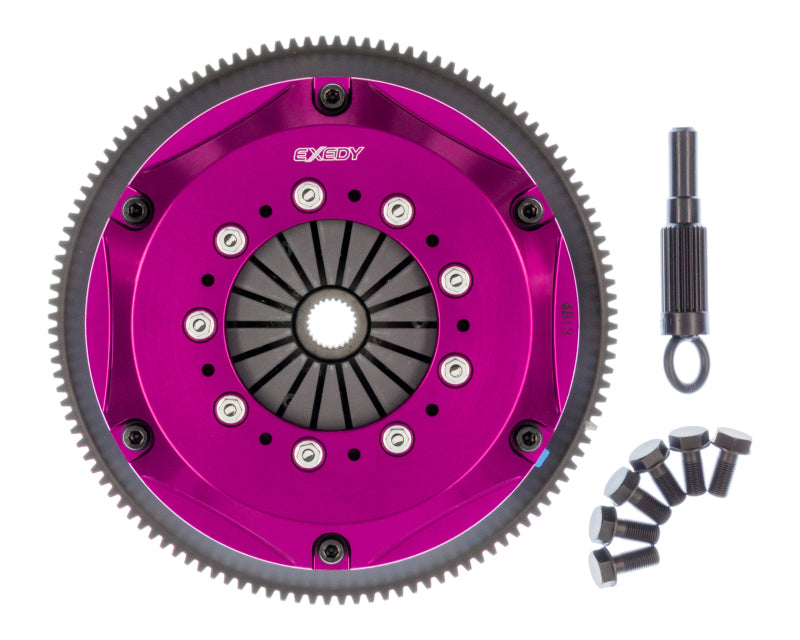 Exedy 1989-1993 Nissan Skyline GTR L6 Hyper Twin Cerametallic Clutch Sprung Center Disc Push Type.