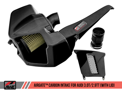 AWE Tuning Carbon Fiber AirGate Intake w/ Lid | 2660-15032