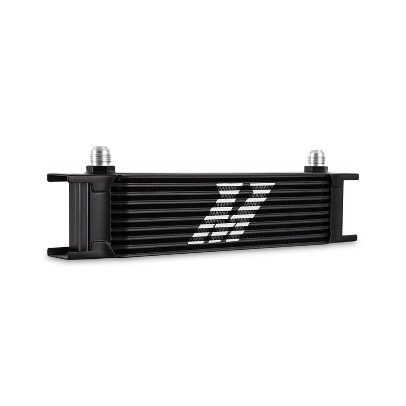 Mishimoto Universal -8AN 10 Row Oil Cooler - Black.