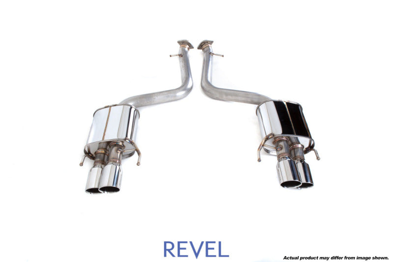 Revel Medallion Touring-S Catback Exhaust - Dual Muffler / Quad Tip / Rear Section 15-16 Lexus RC F.