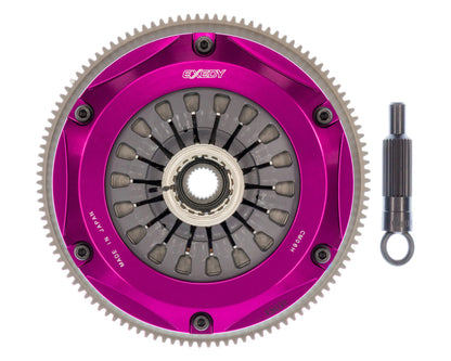 Exedy 2008-2015 Mitsubishi Lancer Evolution GSR L4 Hyper Twin Cerametallic Clutch Sprung.