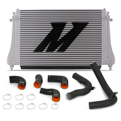Mishimoto 2015+ VW MK7 Golf TSI / GTI / R Performance Intercooler Kit w/ Pipes (Black).