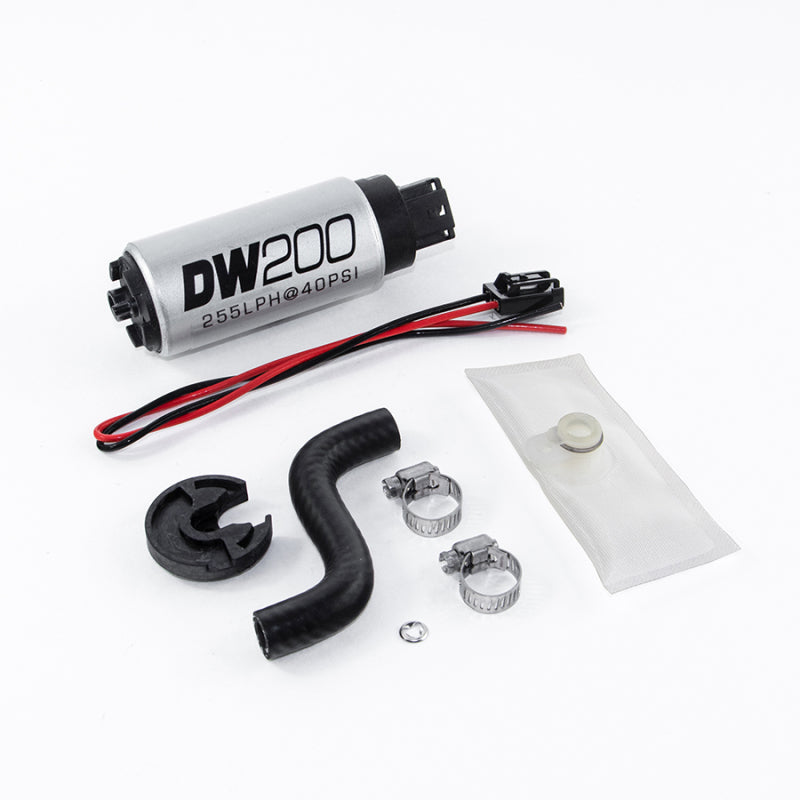 DeatschWerks 85-97 Ford Mustang 255 LPH DW200 In-Tank Fuel Pump w/ Install Kit.