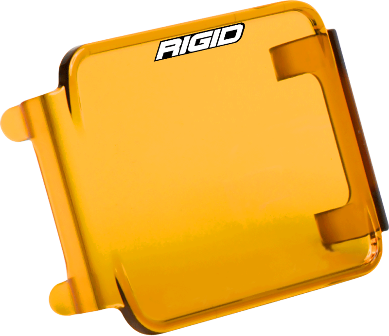 Rigid Industries Protective Polycarbonate Cover - Dually/D2 - Amber.
