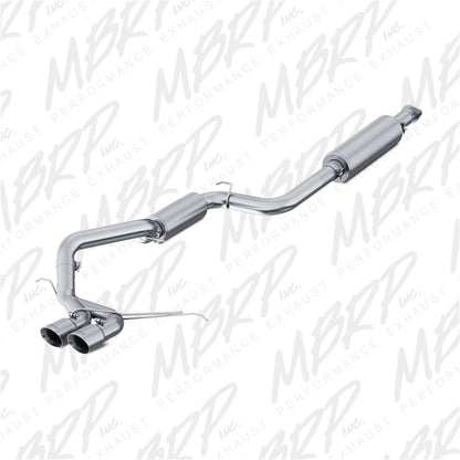 MBRP 13-14 Ford Focus ST 2.0L EcoBoost Dual Center Outlet AL 3in Cat Back.