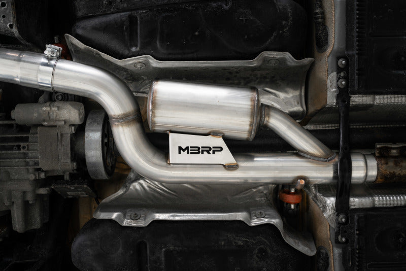 MBRP 15-18 Audi S3 304SS 3in Quad Split Rear Exit C/B System.