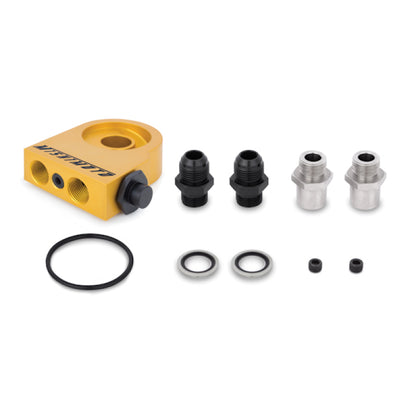 Mishimoto Universal Thermostatic 25 Row Oil Cooler Kit.