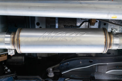 MBRP 2017+ Ford F-250/F-350 6.2L/7.3L Super/Crew Cab Single Side 4in T304 Catback Exhaust.