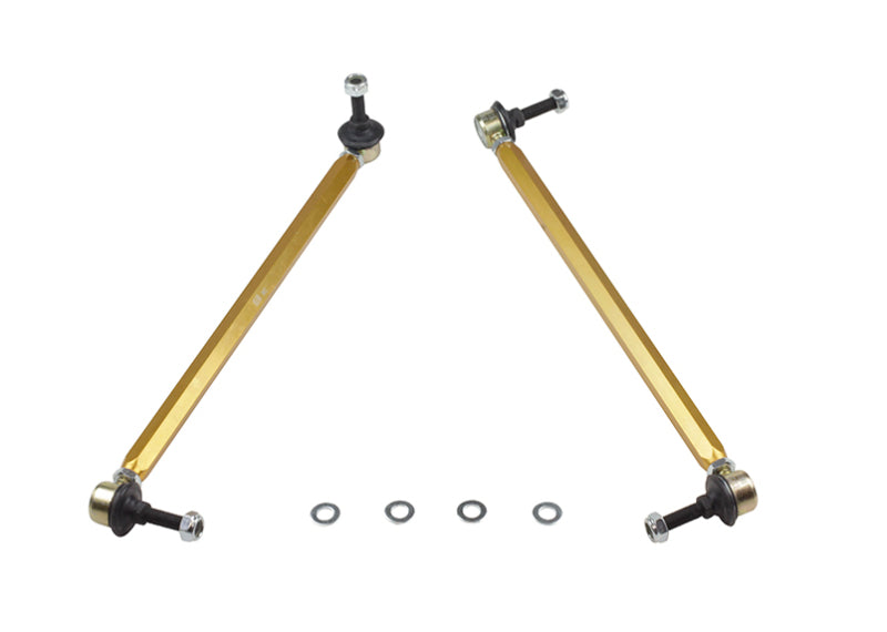 Whiteline 10+ Chevy Camaro FR Coupe Front Sway Bar - Link Assy H/D Adj Steel Ball (380mm C to C).