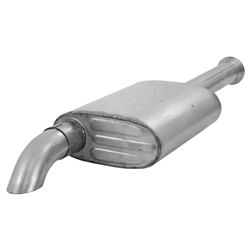 MBRP 00-06 Jeep Wrangler (TJ) Inline-4 2.5L Inline-6 4.0L Cat Back Single Off-Road Turn Down Alum Ex.