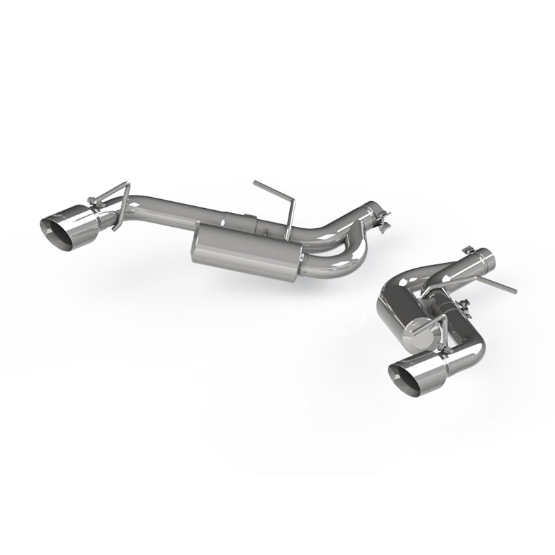 MBRP 16-19 Chevrolet Camaro 2.5in Aluminum Non NPP Axle Back Exhaust System - 4in Dual Wall Tips.